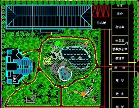 陽光清華花園景觀綠化規(guī)劃設(shè)計cad全套施工圖_園林建筑_.